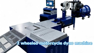 Cartesy 2 wheeled motorcycle dynamometer dyno machine