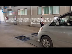 Cartesykj 4 in 1 vehicle test line to Myanmar
