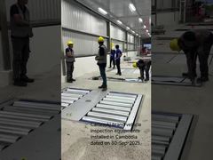 Ford CKD Assembly Plant in Cambodia case free rollers Brake roller tester Dual plates side slip Spee