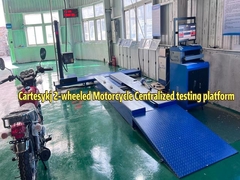 Cartesykj 2-wheeled motorcycles Centralized testing platform