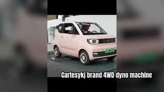 Cartesykj brand 4WD vehicle chassis dynamometer horse power machine car dyno wheelbase adjustable 