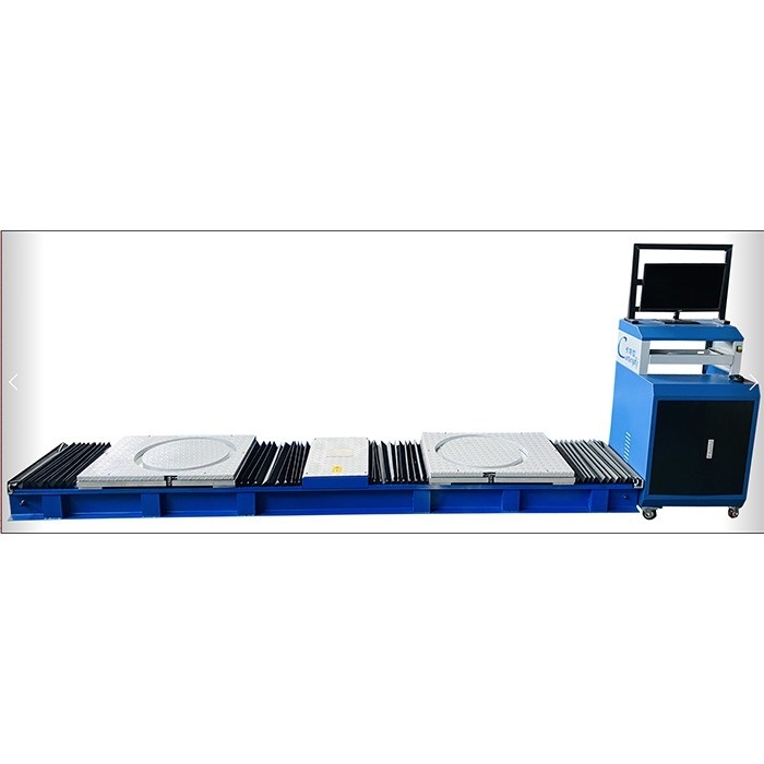 CTZJ - 10 Vehicle Steering Angle Tester Vehicle Inspection Equipment  For Trucks And Cars with Industrial control system