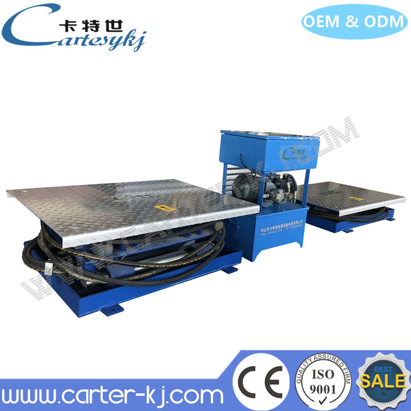 2.2KW Working Pattern Vehicle Play Detector for Trunks and Cars Hydraulic Pressure Drive