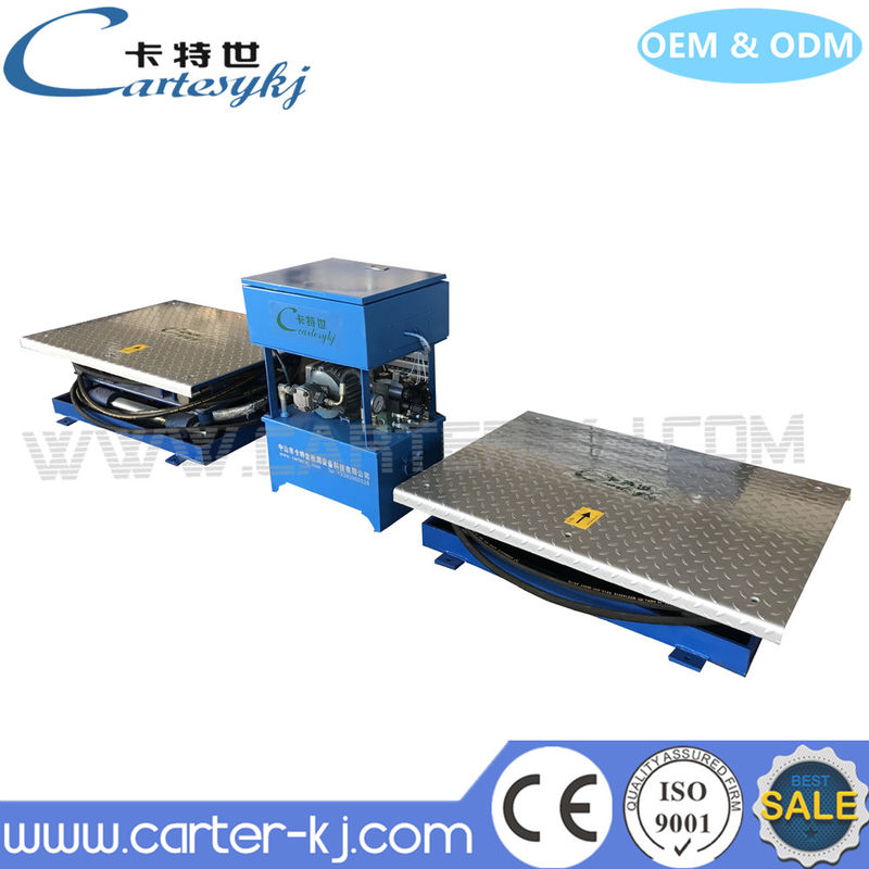 2.2KW Working Pattern Vehicle Play Detector for Trunks and Cars Hydraulic Pressure Drive