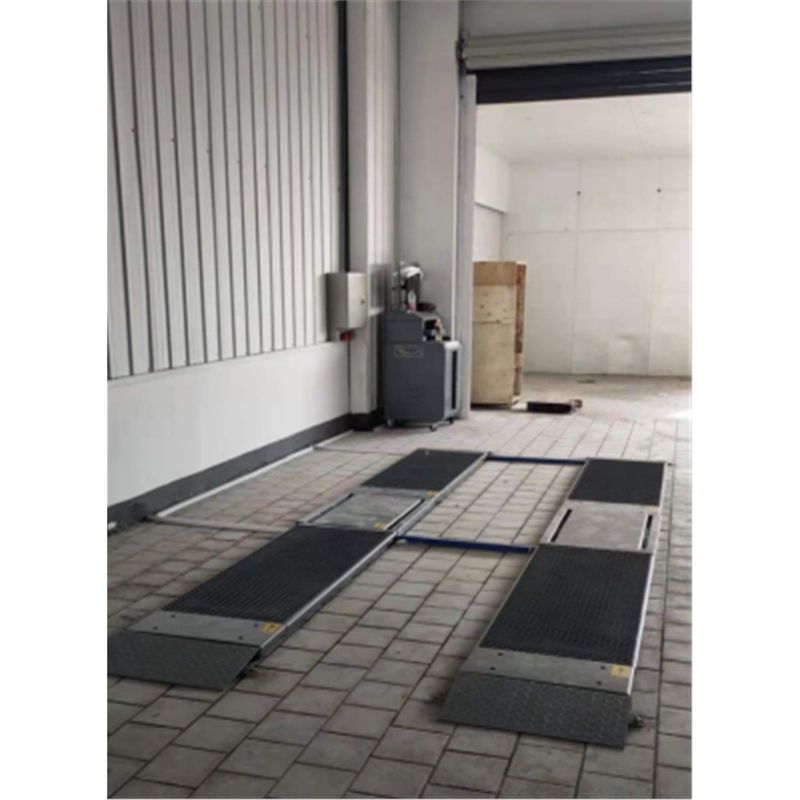 BMW Europe Car Fitment 2004-2008 Ultra Flat Plate Brake Tester Auto Vehicle Test Line