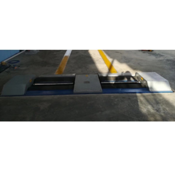 Cartesykj Vehicle Inspection Equipment Roller Brake Tester  4T  Roller Brake Opposite Force Tester With Axle Load Brake  Testing