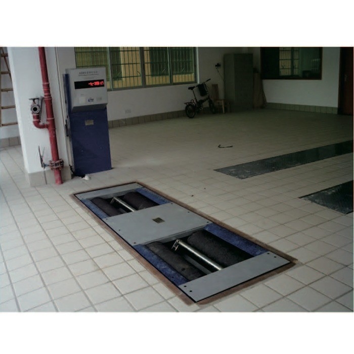 Cartesykj Vehicle Inspection Equipment Roller Brake Tester  4T  Roller Brake Opposite Force Tester With Axle Load Brake  Testing
