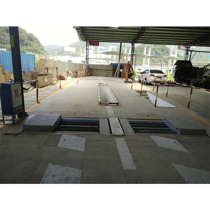 Truck Roller Brake Tester Belt  Vehicle Inspection Equipment 4t Load Capacity CTFZ-3B Lifting Testing Machine