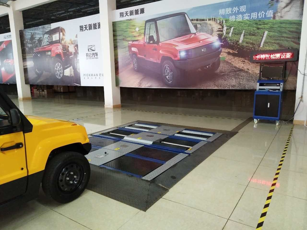 CTGT-3-3C Roller Trinity Vehicle Test Line Roller Vlt Brake Tester With Axle Load Double Plate