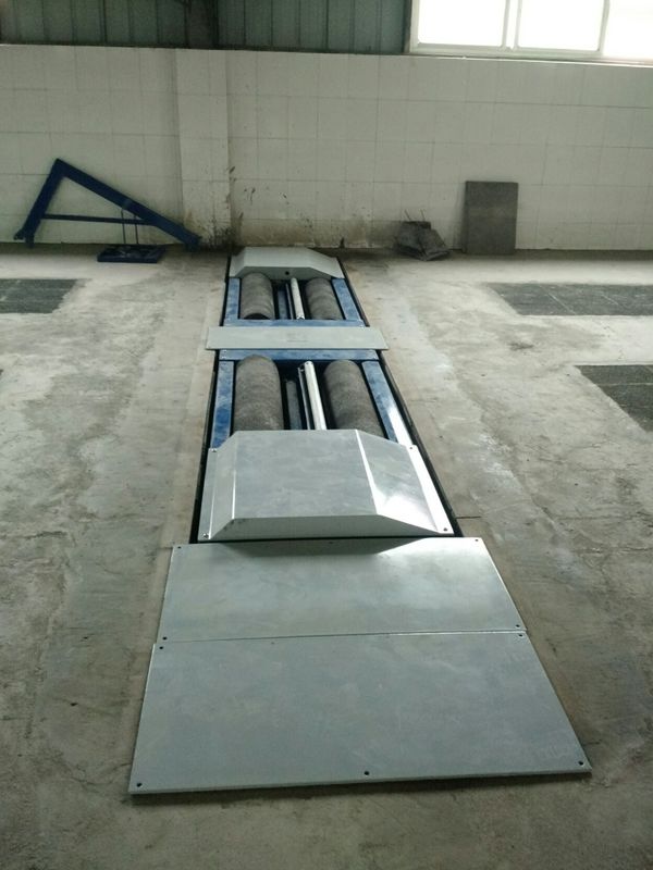 Cartesy Automobile Roller Brake Tester ForcesWith Axle Load CTFZ-10B  10T Vehicle Roller Brake Tester for heavy duty vehicles