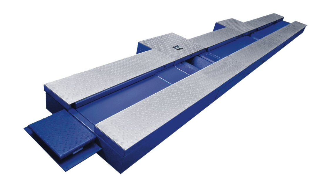 Cartesykj 2 wheeled motorcycle centralized testing bench motorcycle test line vehicle inspection equipments  750KG capacity