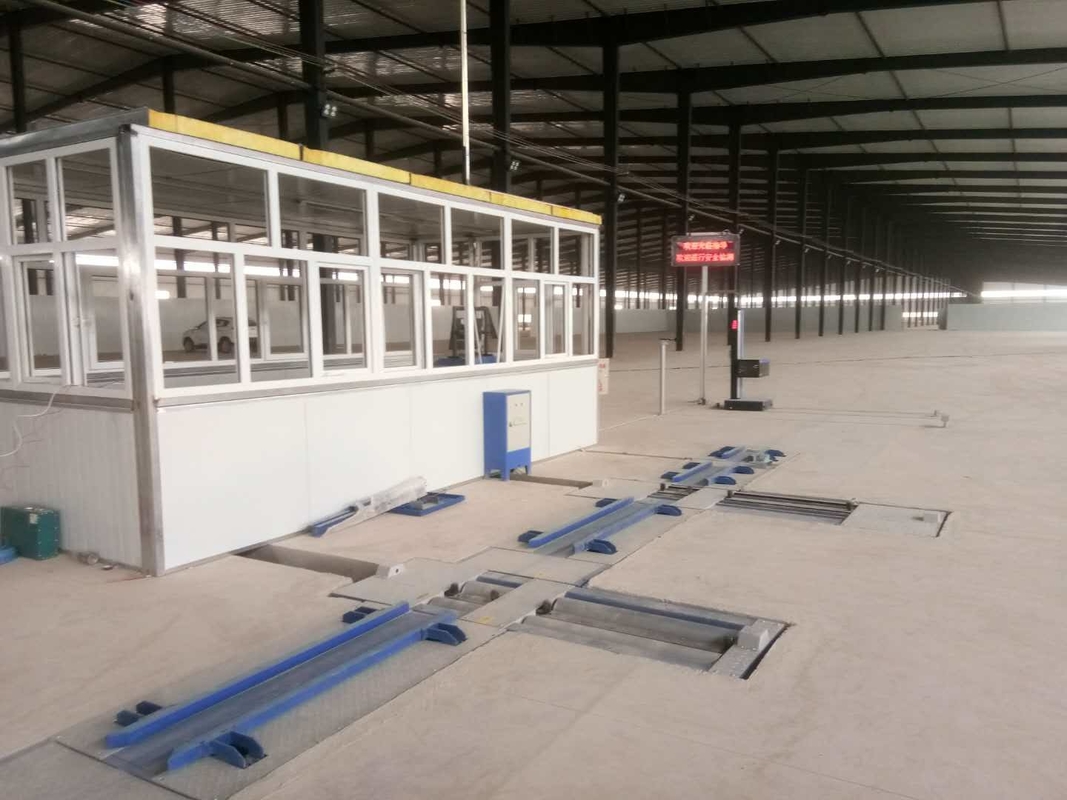 Layout For 2 & 3 Wheels Motorcycle Test Line Vehicle Testing Line For Test Station