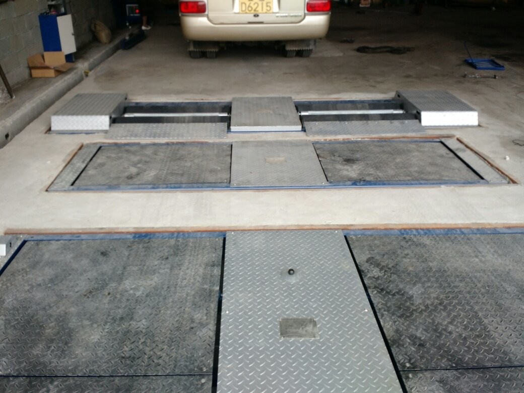 CT-EWR Fully Automatic Vehicle Test Line Automobile Level 2 Car Maintenance Line High Precision