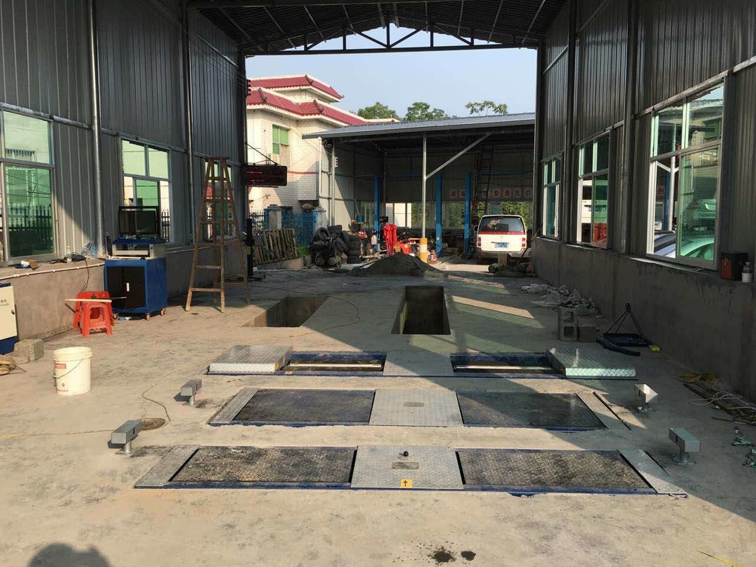 CT-EWR Fully Automatic Vehicle Test Line Automobile Level 2 Car Maintenance Line High Precision