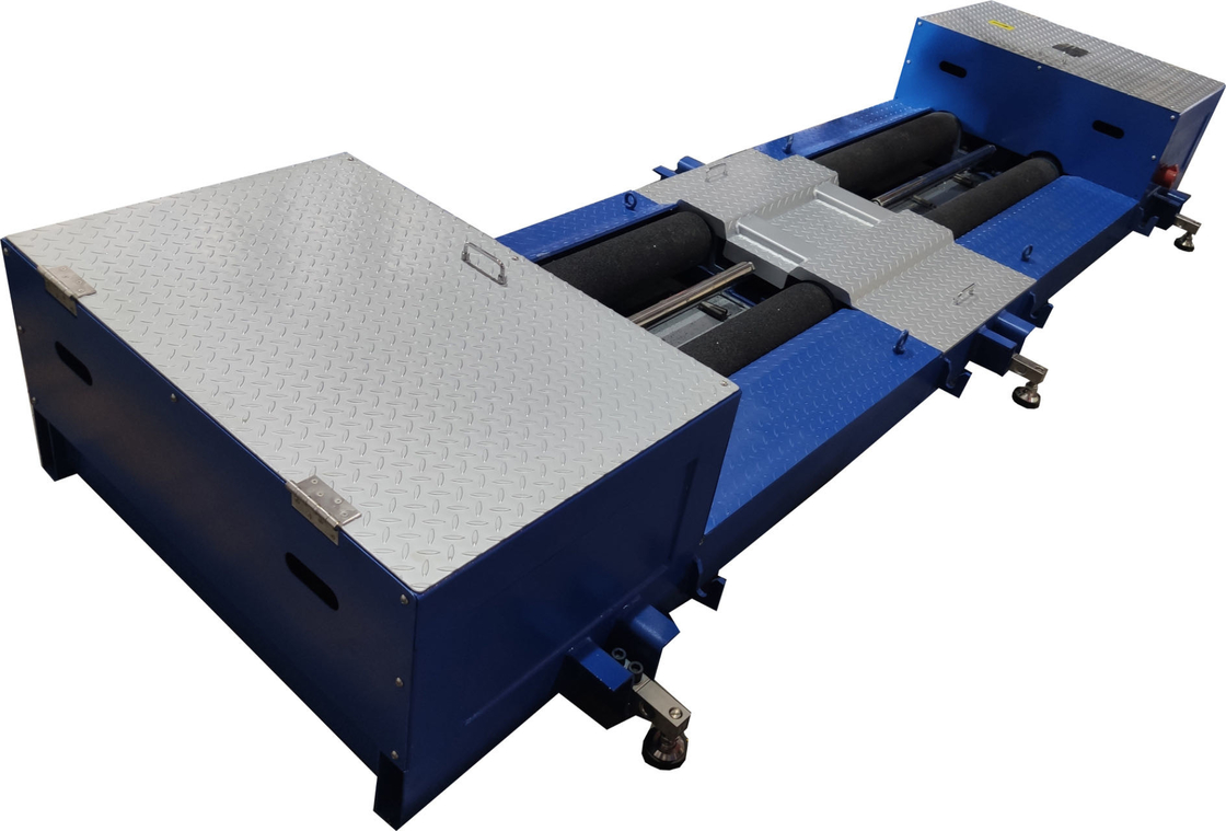 Cartesykj Roller Brake Tester With Axle Load Air Bag Lift For Car 4000kg Vehicle Test Line Car Annual Inspection Equipme
