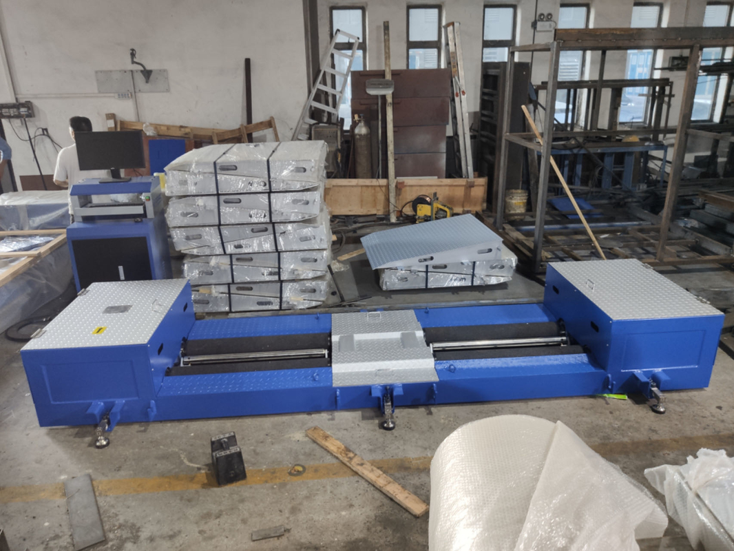 CTZD-2500M Portable Movable Truck Roller Brake Tester For 3T Vehicle Test Line Vehicle Inspection Equipment
