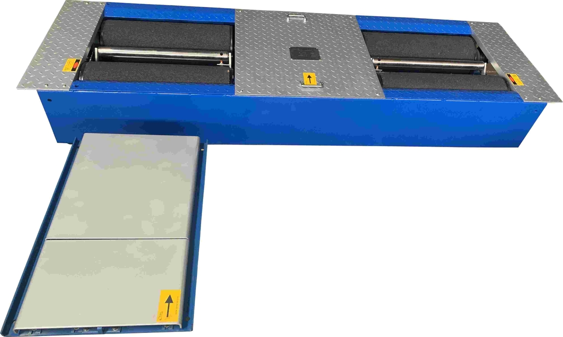 CTGT-3-3C Roller Trinity Vehicle Test Line Roller Vlt Brake Tester With Axle Load Single Plate