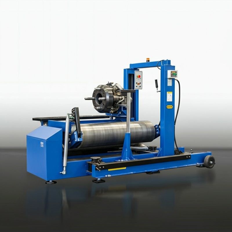 Portable Movable Truck Roller Brake Tester For 4WD Vehicles 10T Capacity Vehicle Test Line Vehicle Inspection Equipments