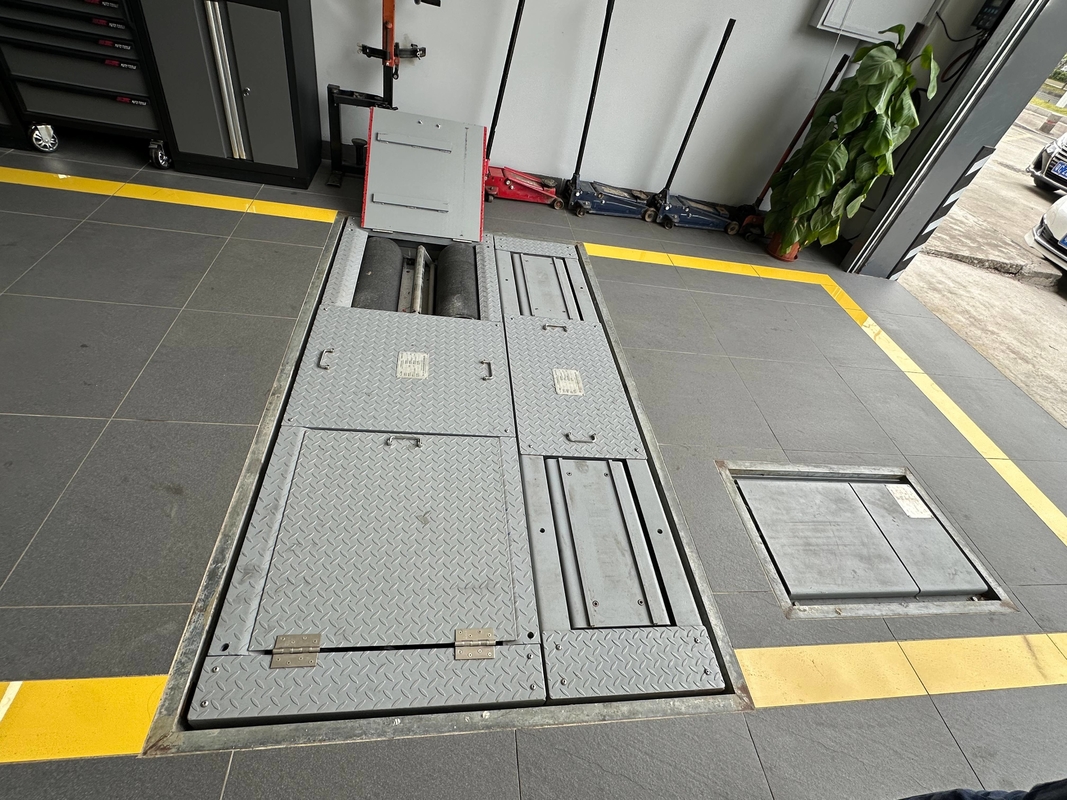 Vehicle Test Line Combo Roller 4 In 1 Vehicle Test Line with Innovative Brake Bench Cover Design