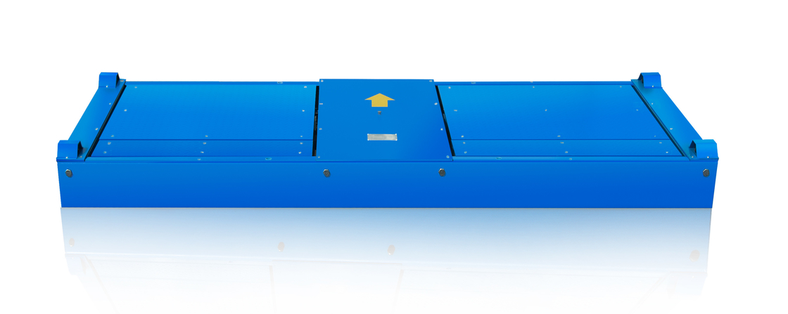Cartesykj 10T Secondary vehicle maintenance and testing lane Roller brake tester with axle load side slip tester