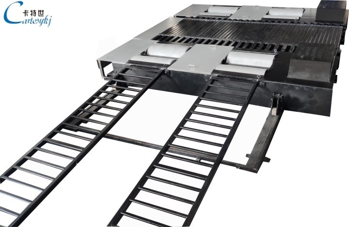 Cartesykj 4WD Horse Power Machine Automotive Power Performance And Chassis  Dynamometer Machine 2000hp 2 eddy currents adjustable wheelbase