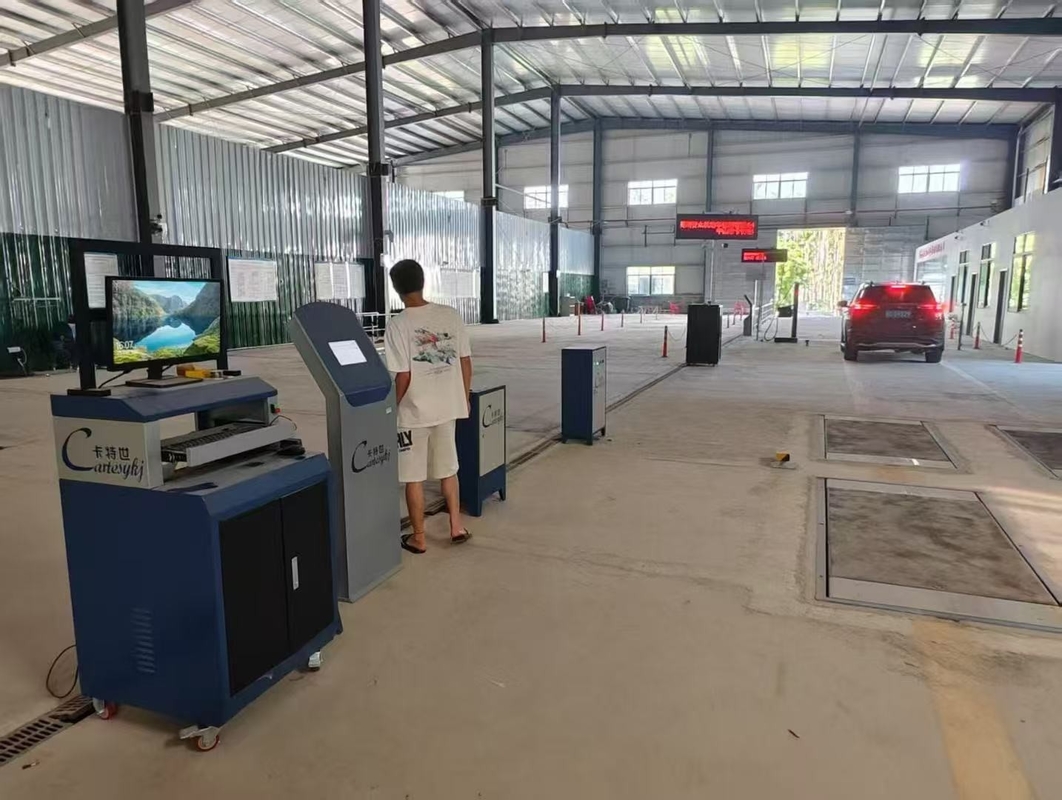 4CTPB-3-4 Plate Brake Tester Vehicle Inspection Equipment  Test The Brake Force