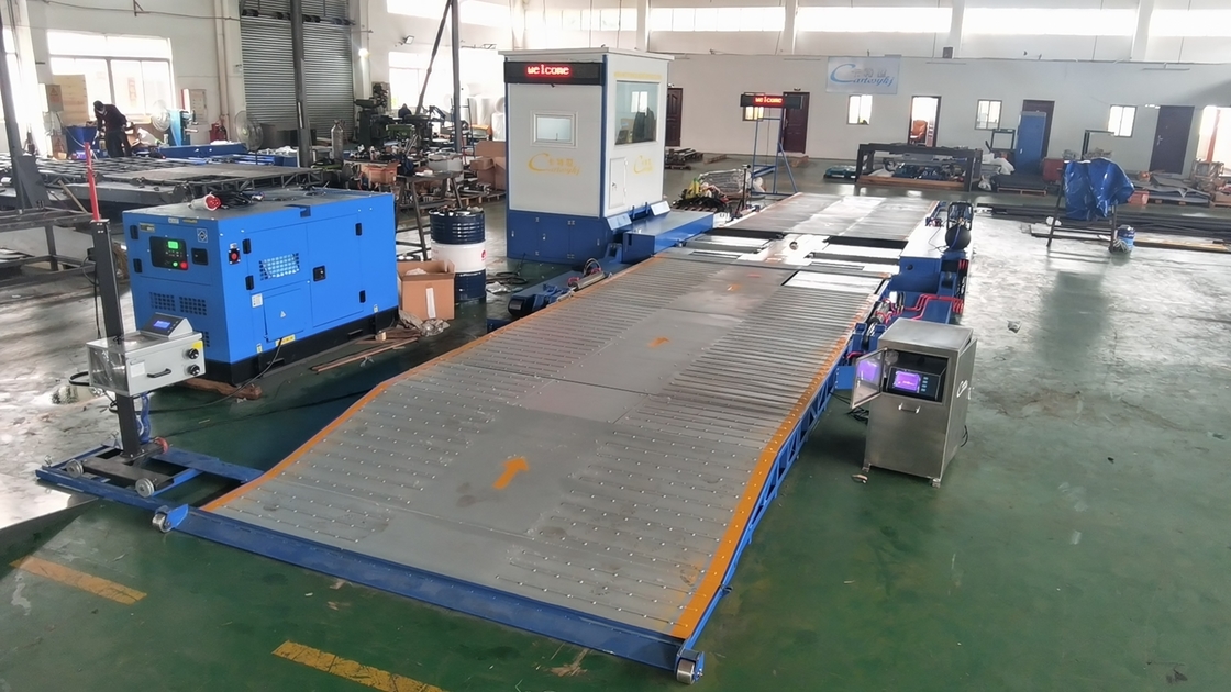 Cartesykj  Mobile Vehicle Safety Test Line Mobile Vehicle inspection facility  for both car& truck