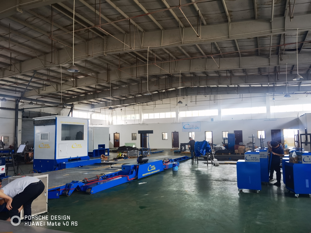 Cartesykj  Mobile Vehicle Safety Test Line Mobile Vehicle inspection facility  for both car& truck