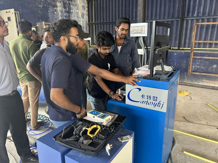 5-in-1 Roller Brake Tester with 4000kg Max Axle Load Patented Sanding Roller and Industrial Control Computer