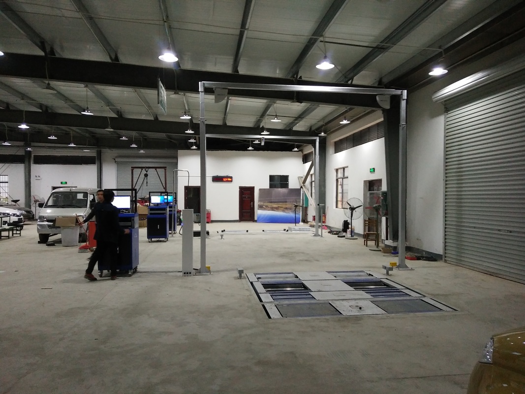 5-in-1 Roller Brake Tester with 4000kg Max Axle Load, Dual Plate Side Slip, and Industrial Control Computer for Vehicle Test Line