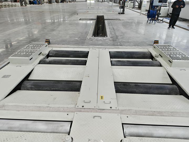 CTDCG-14 Three Axle Six Roller Vehicle Chassis Dynamometer Automotive Dyno Horse Power Machine