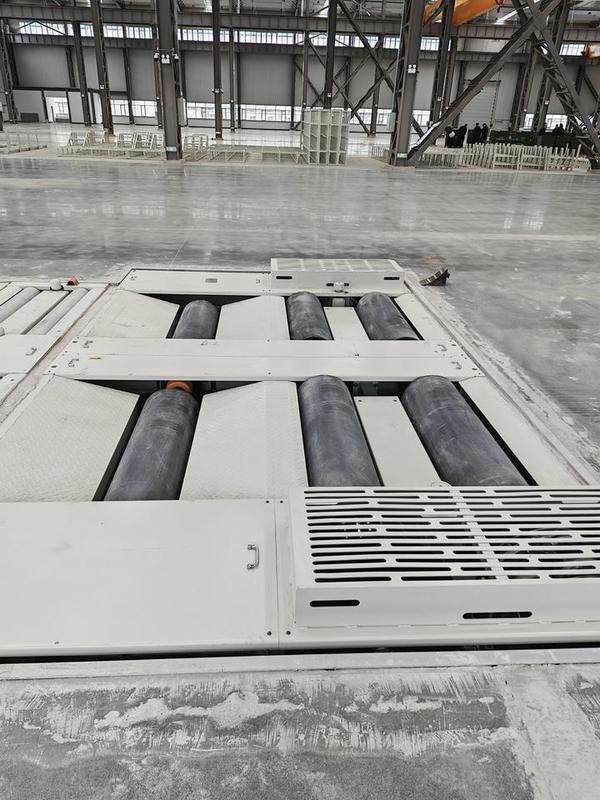 CTDCG-14 Three Axle Six Roller Vehicle Chassis Dynamometer Automotive Dyno Horse Power Machine