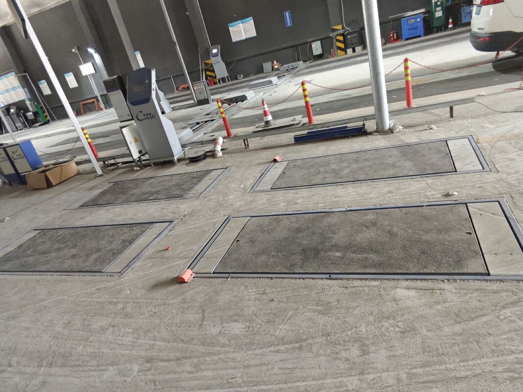 4CTPB-3-4 Plate Brake Tester Vehicle Inspection Equipment  Test The Brake Force