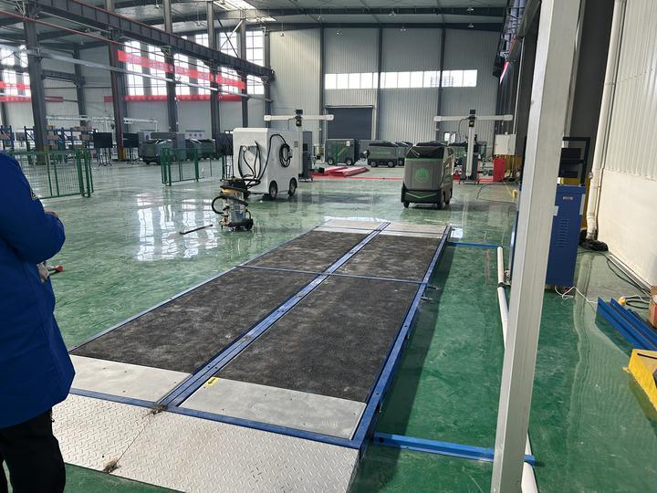 Cartesykj Luxury 4 flats brake tester side slip tester axle load tester suspension tester 4T Vehicle inspection equipment vehicle test lane for car 4CTHPB-4