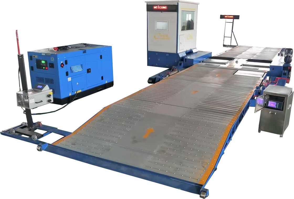Working Position Mobile Vehicle Safety Test Line 10000kg Load  CTYJ-10 Mobile Test Line