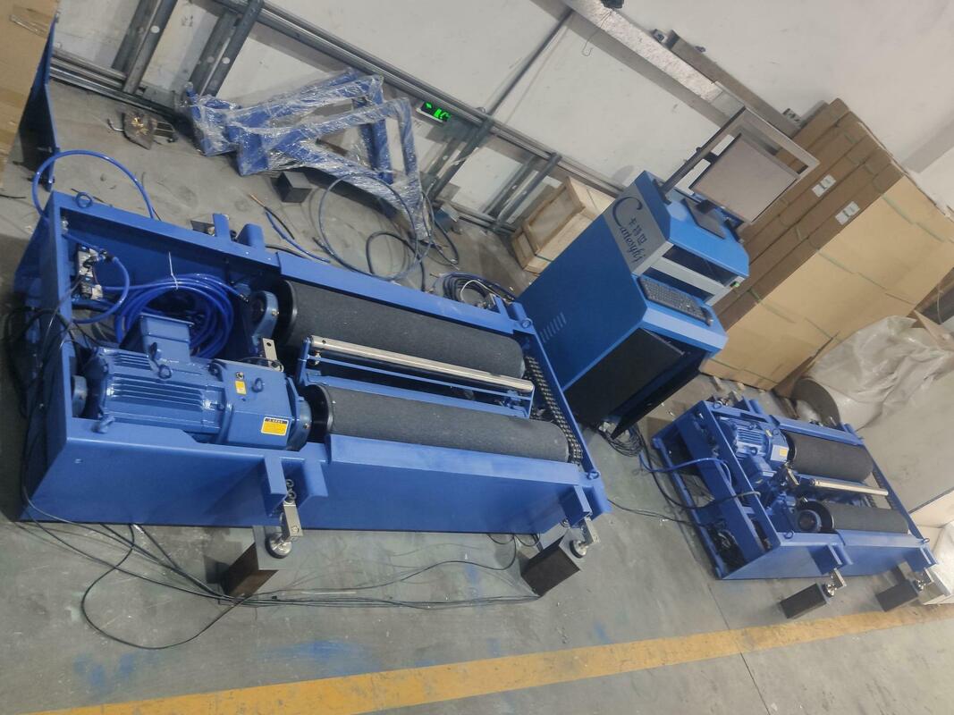 CTFZ-13B  Roller Brake Opposite Forces Tester With Axle Load Fitment 15T Vehicle Car Brake Rollers