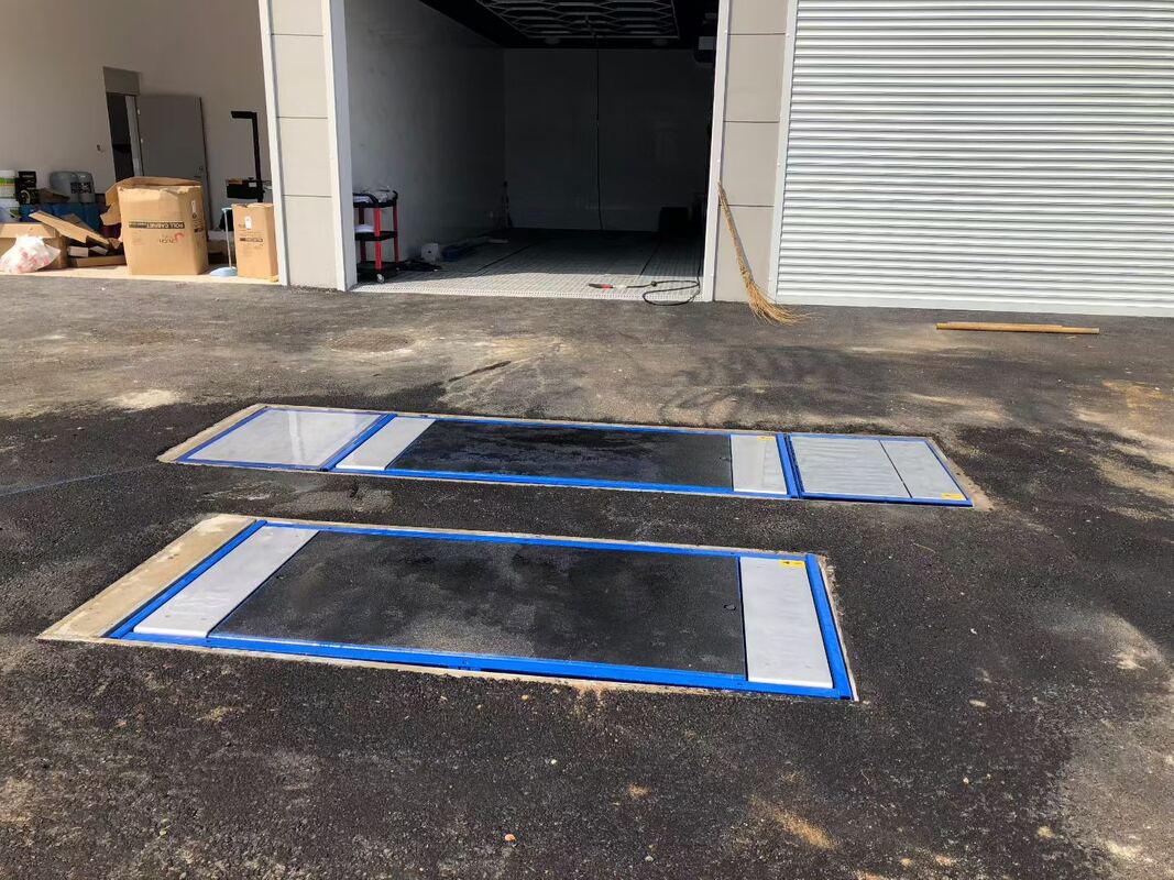 Cartesykj Luxury flat brake tester 3T 10T 15T  Vehicle inspection equipment vehicle test lane   2CTHPB-13 with side slip suspension  axle load brake tester 