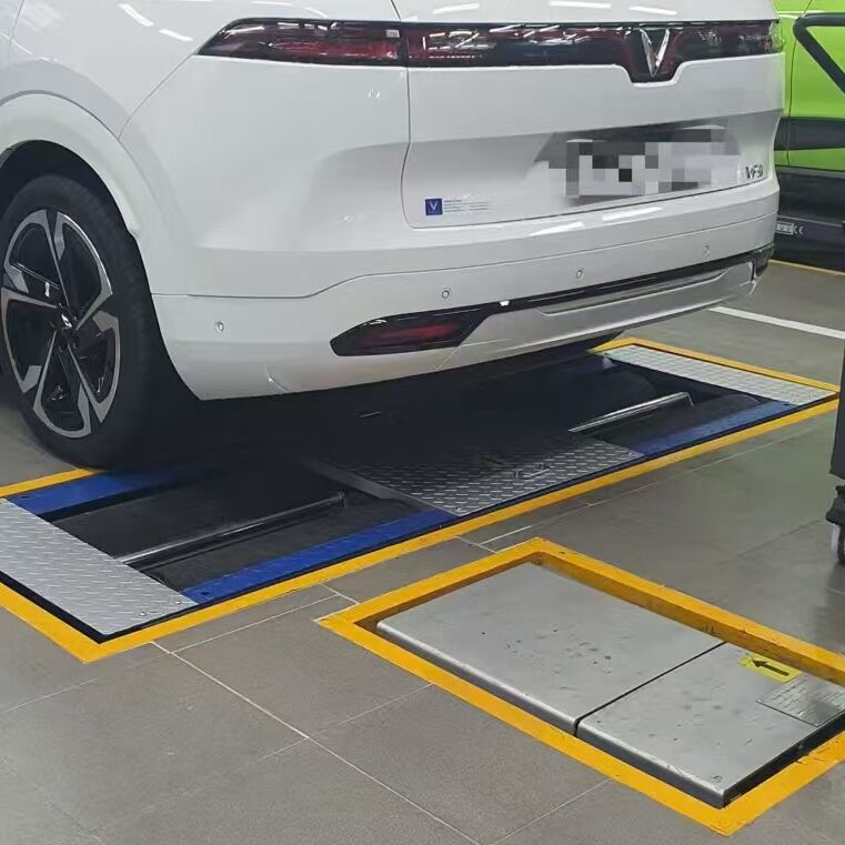 Cartesy brand CTGT-3-3C Roller Trinity Vehicle Test Line Roller  Brake Tester With Axle Load Single Plate side slip tester for light vehicles