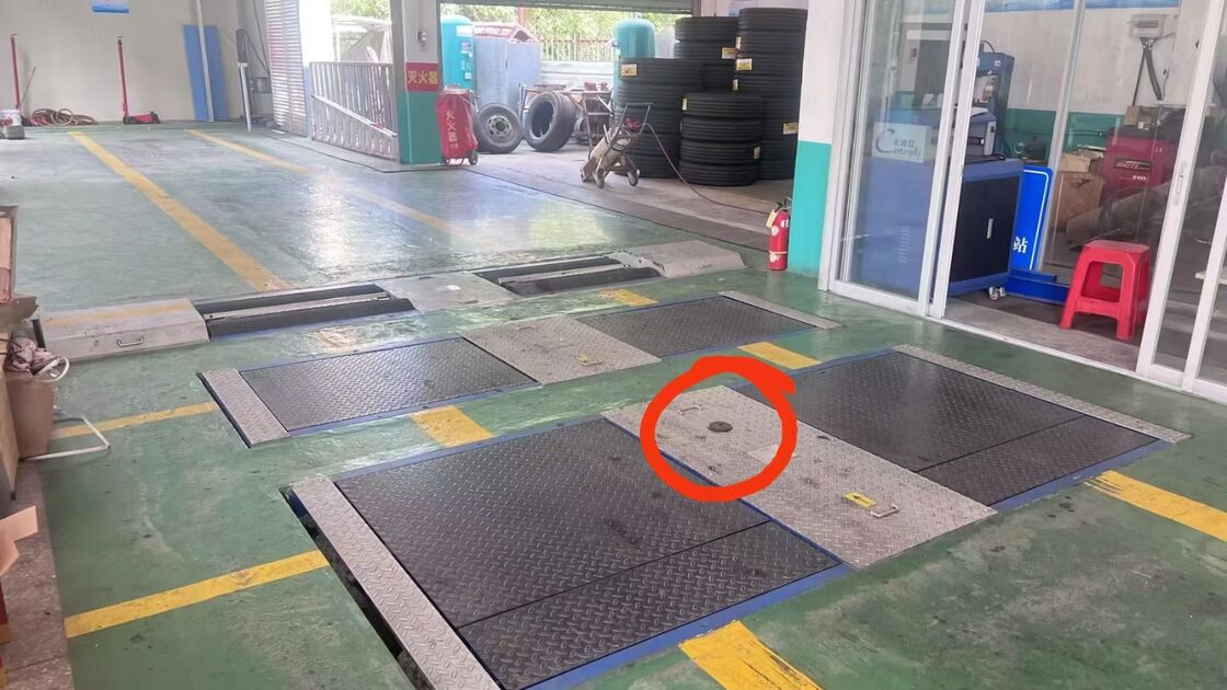 Cartesy 10t Load CTCH-10 Vehicle Side Slip Tester For Vehicle Inspection Equipment For Trucks And Cars