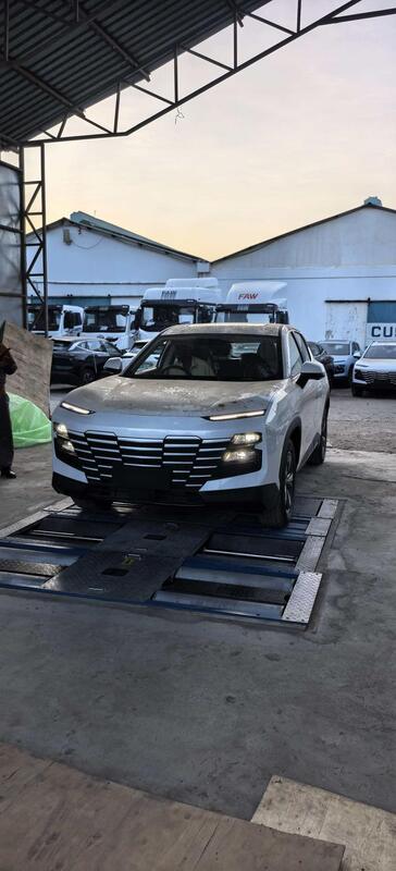 Cartesy brand Kenya case  5-in-1 Roller Brake Tester with 4000kg   Axle Load side slip speedometer suspension tester 