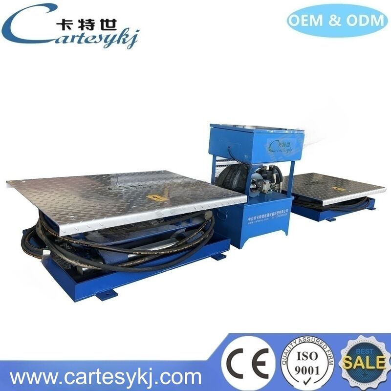 2.2KW Working Pattern Vehicle Play Detector for Trunks and Cars Hydraulic Pressure Drive