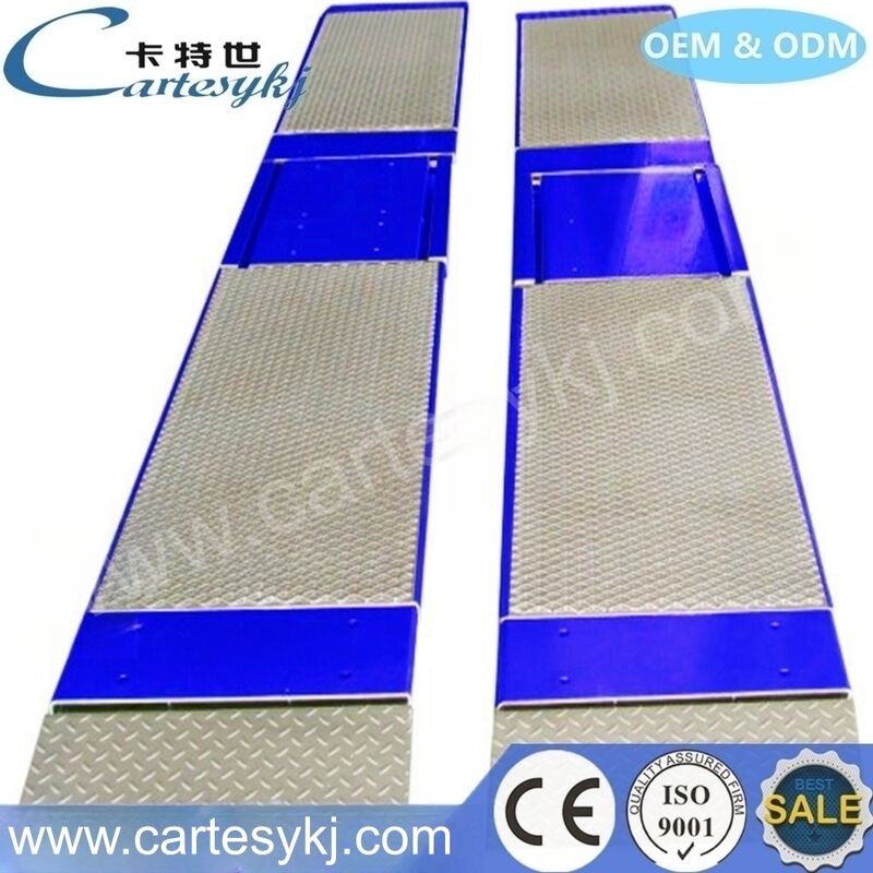 220V Voltage Ultra Flat Plate Test Line for Cars Brake Test Load Test Sideslip
