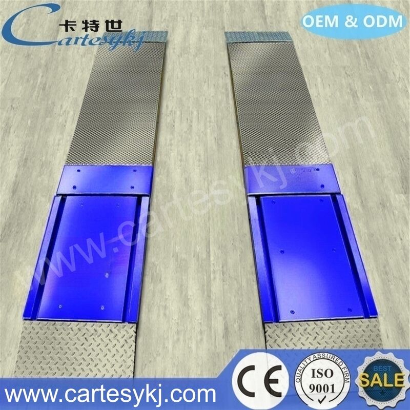 220V Voltage Ultra Flat Plate Test Line for Cars Brake Test Load Test Sideslip