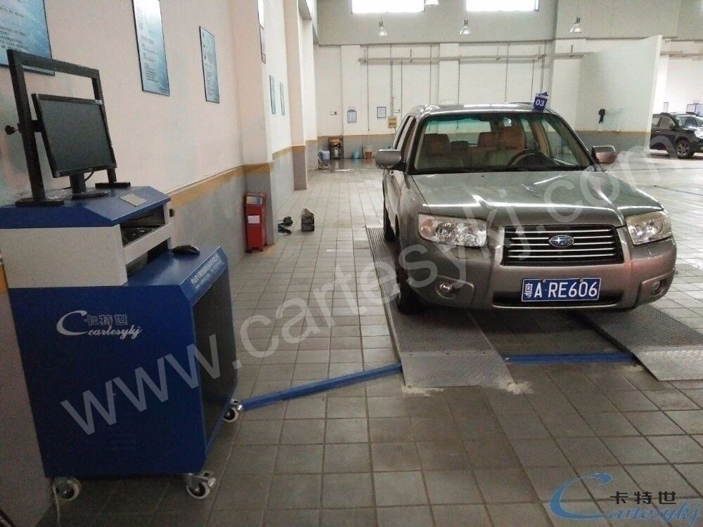 220V Voltage Ultra Flat Plate Test Line for Cars Brake Test Load Test Sideslip
