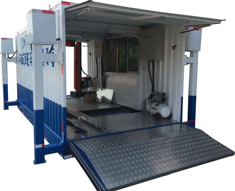 Cartesykj  Mobile Motorcycle test line facility Safety Test Line 700kg Load CTMYJ-750B Mobile Test Station