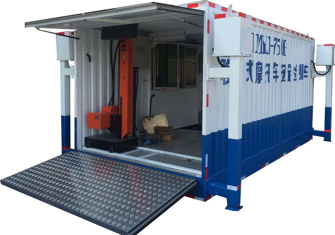 Cartesykj  Mobile Motorcycle test line facility Safety Test Line 700kg Load CTMYJ-750B Mobile Test Station