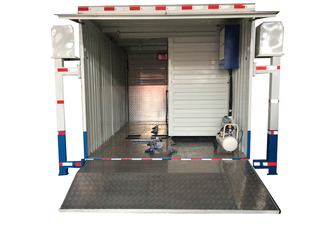 Cartesykj  Mobile Motorcycle test line facility Safety Test Line 700kg Load CTMYJ-750B Mobile Test Station