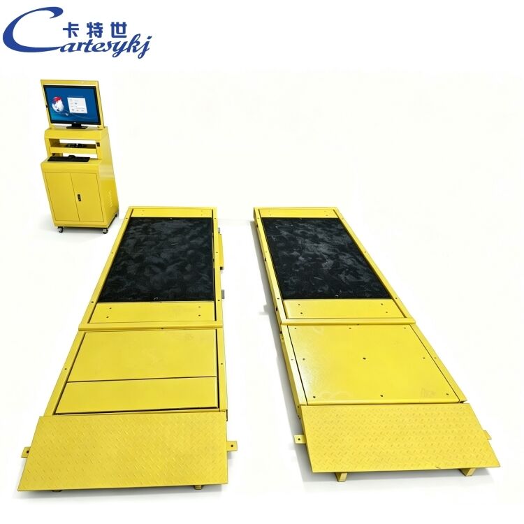 Cartesykj Luxury flat brake tester 13T Vehicle inspection equipment vehicle test lane   2CTHPB-10