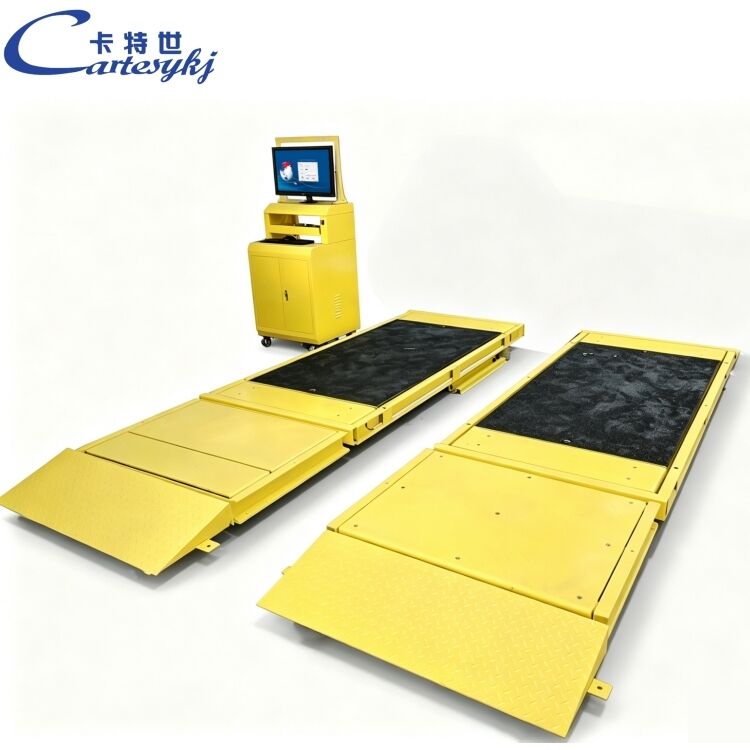 Cartesykj Luxury flat brake tester 13T Vehicle inspection equipment vehicle test lane   2CTHPB-10