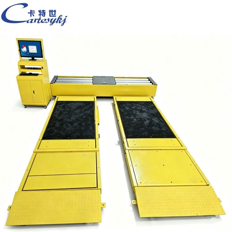 Cartesykj Luxury flat brake tester 13T Vehicle inspection equipment vehicle test lane   2CTHPB-10